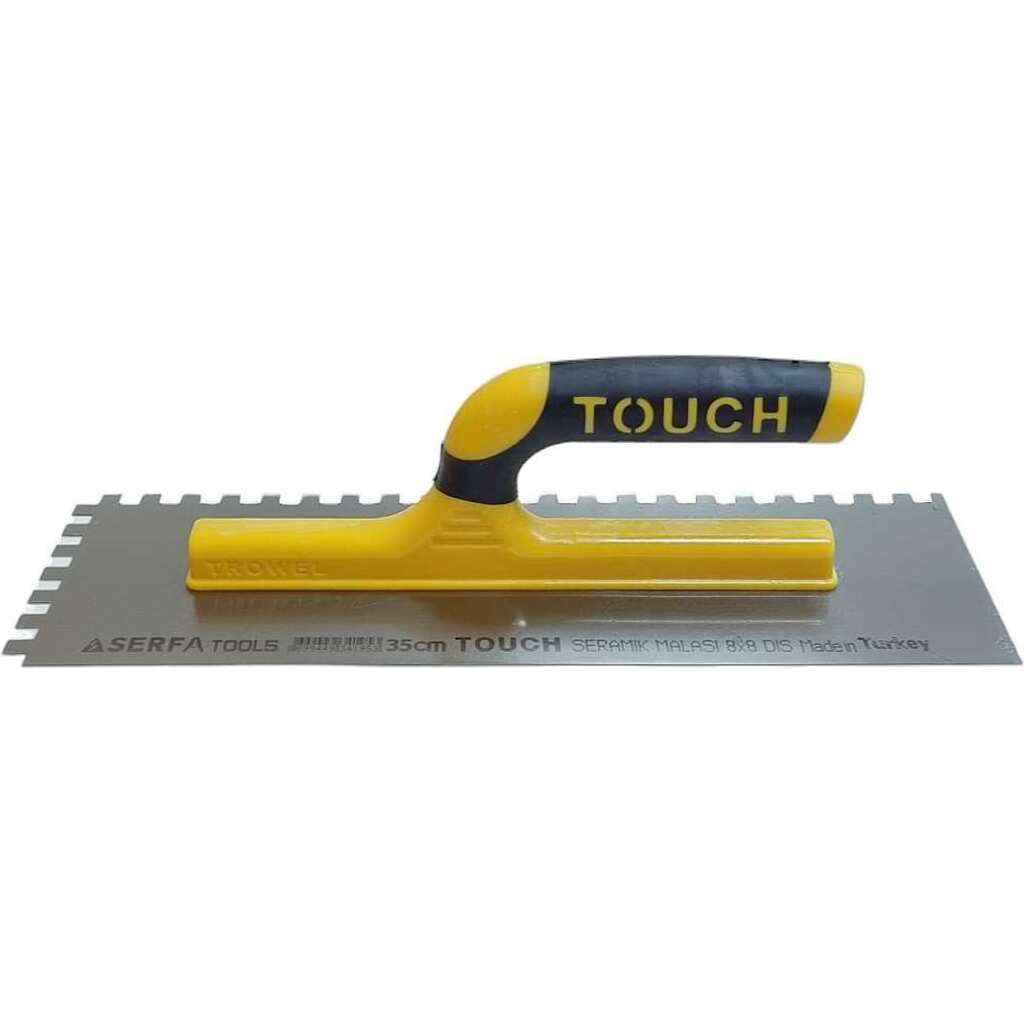 Зубчатая гладилка с пластмассовой ручкой Serfa 35 см 8x8 touch 195