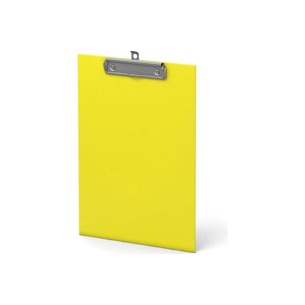 Планшет с зажимом ErichKrause Neon, А4, желтый 45410