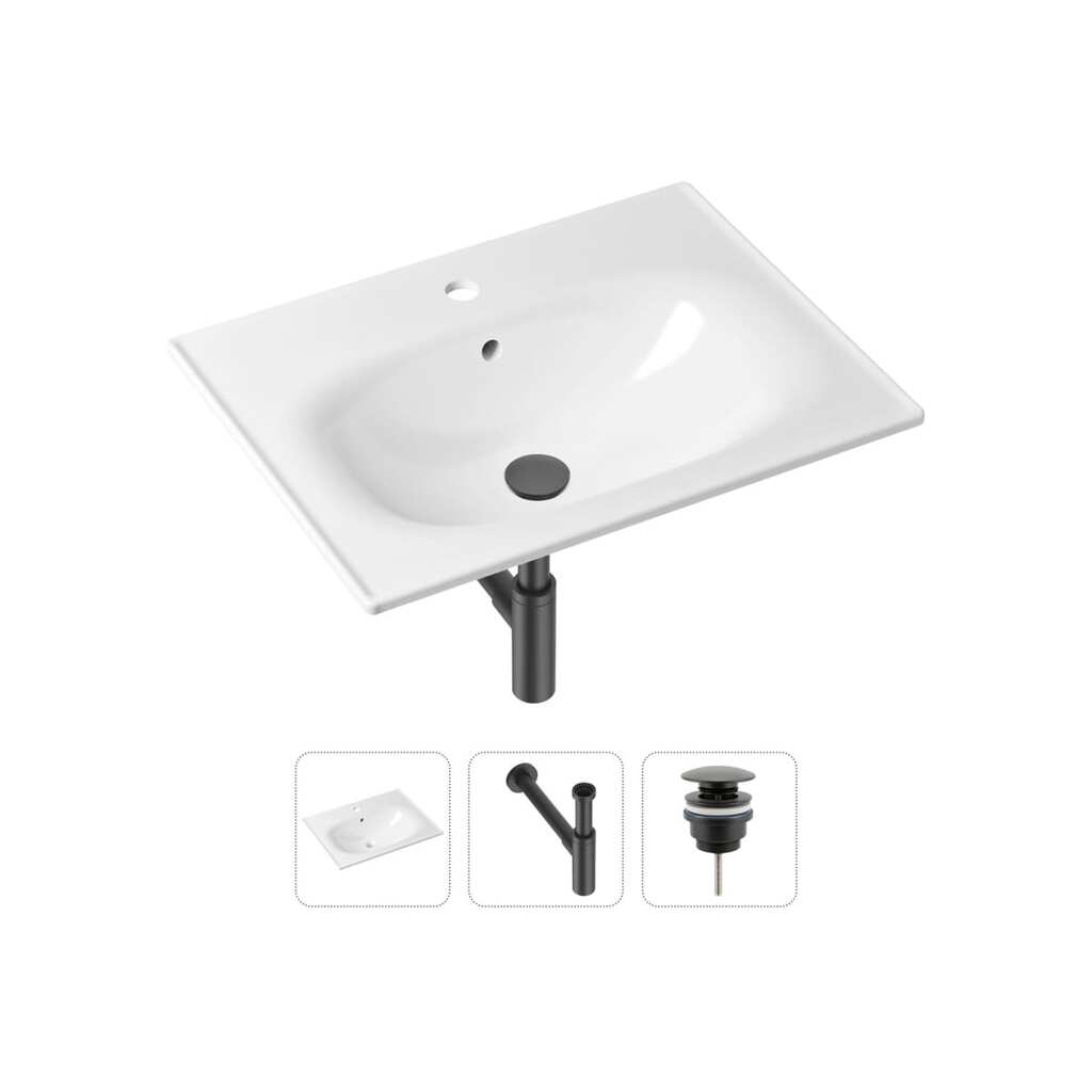 Врезная раковина для ванной, комплект 3 в 1 Lavinia Boho Bathroom Sink 21520470