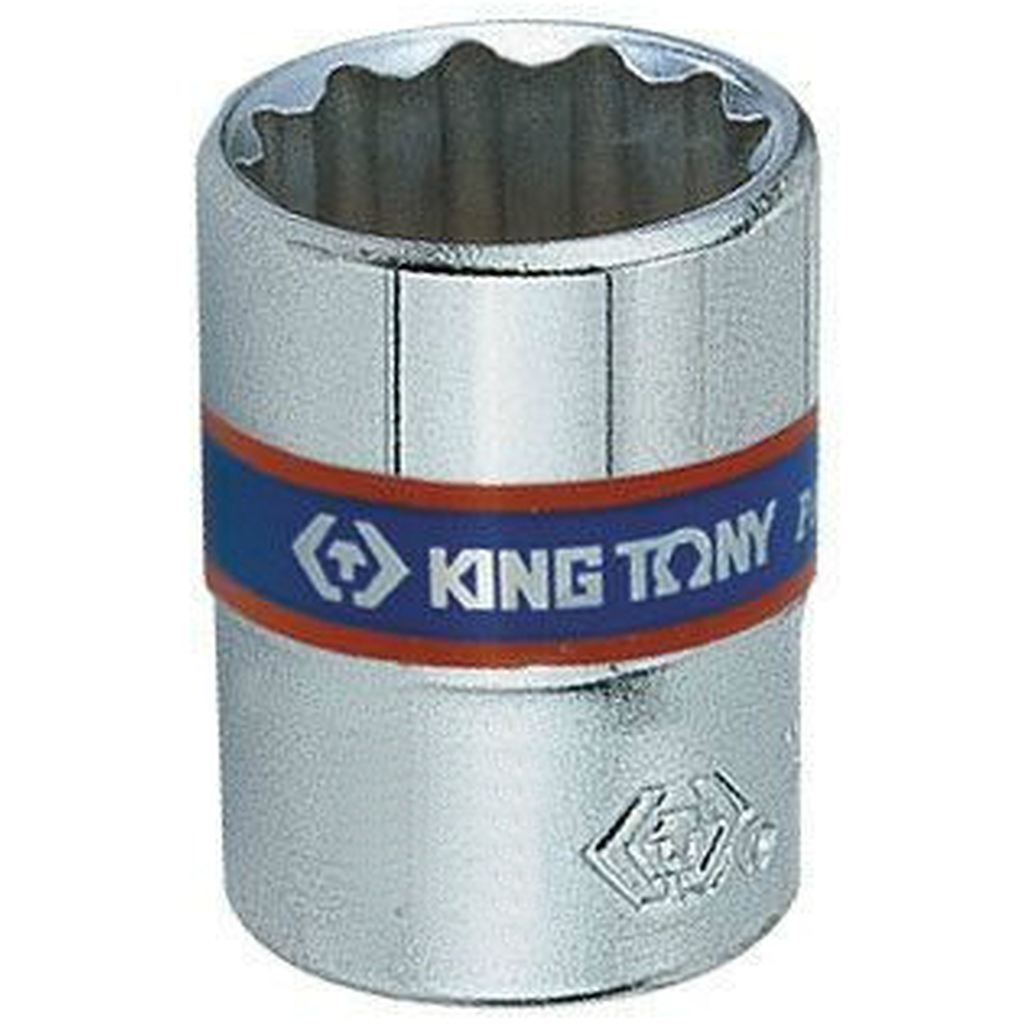 Торцевая стандартная двенадцатигранная головка 1/4", 9мм KING TONY 233009M