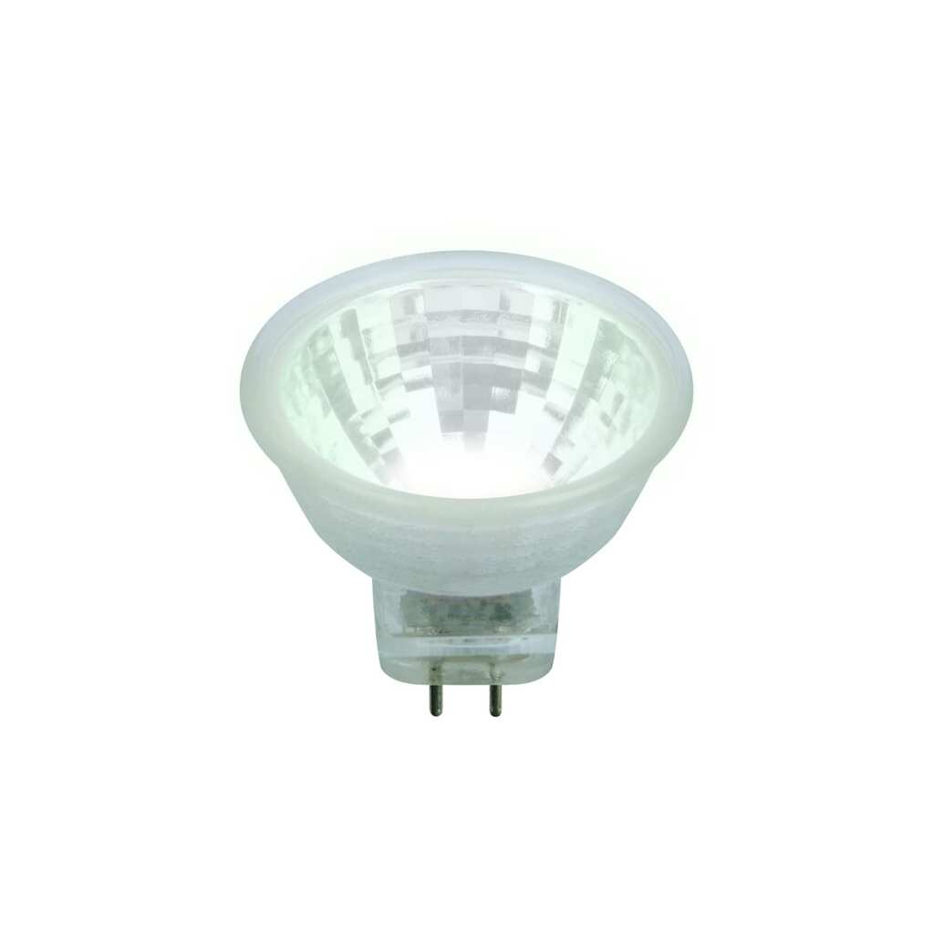 Светодиодная лампа Uniel LED-MR11-3W/NW/GU4 GLZ21TR, 12V. Прозрачная. UL-00001701