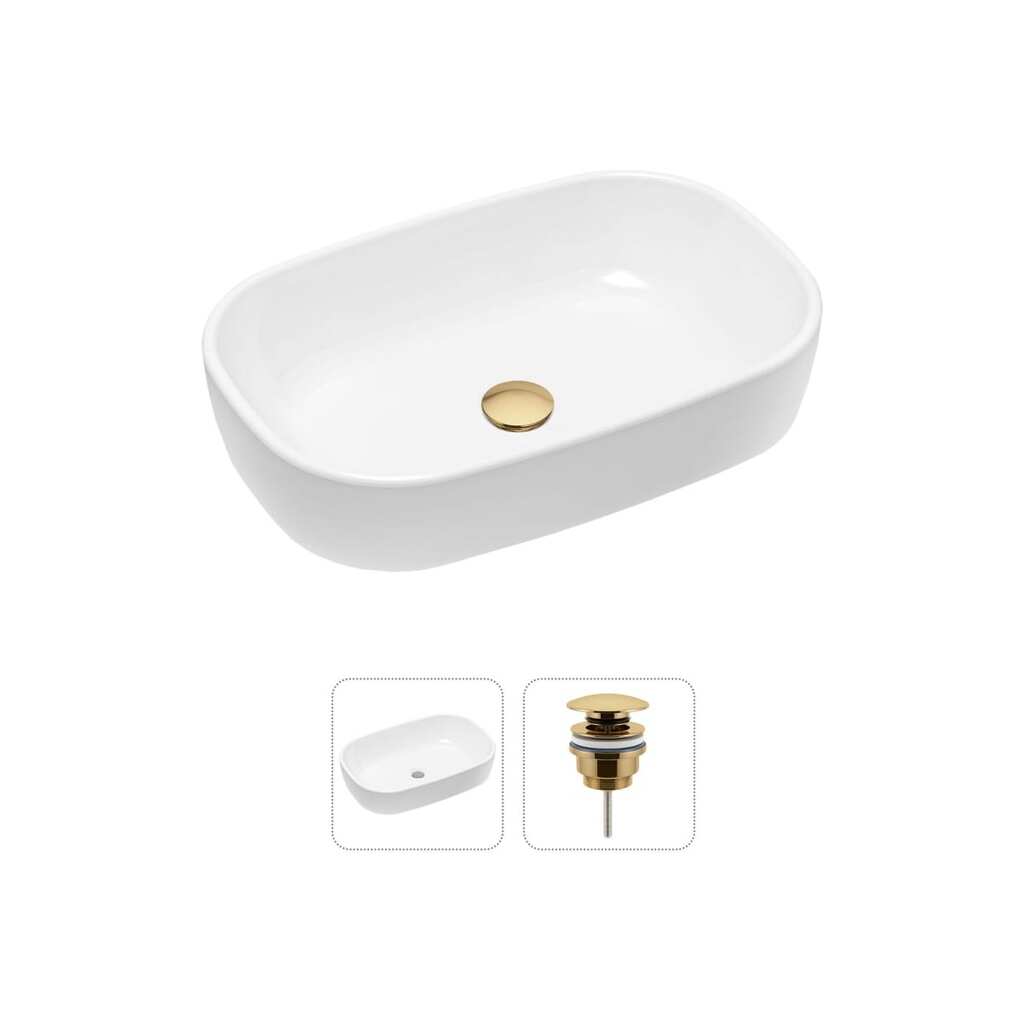 Накладная раковина для ванной Lavinia Boho Bathroom Sink в комплекте 2 в 1 21520793