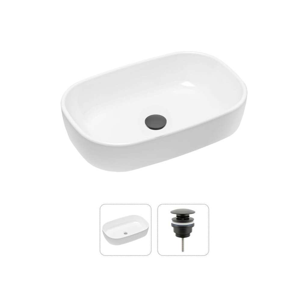 Накладная раковина для ванной Lavinia Boho Bathroom Sink Slim в комплекте 2 в 1 21520801