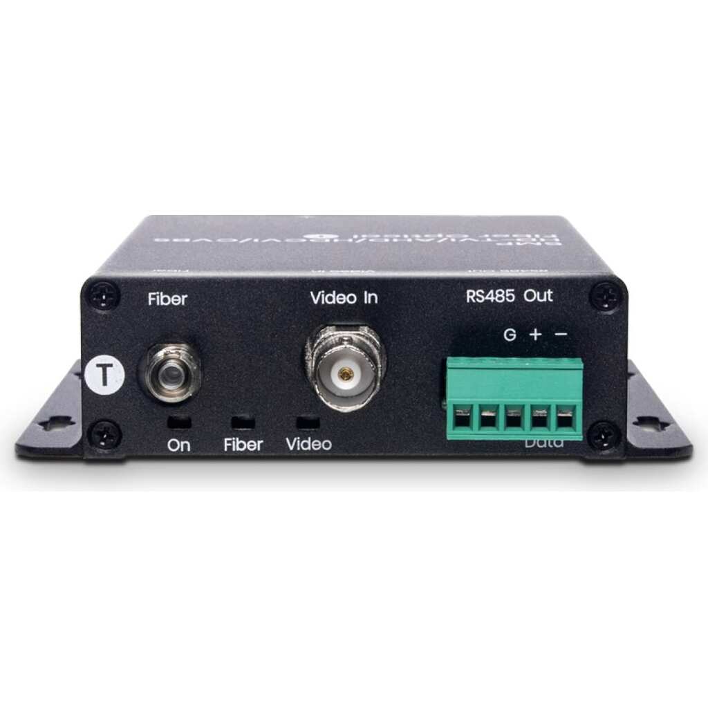 Комплект для передачи HDCVI/HDTVI/AHD/CVBS и сигнала управления RS485 (полудуплекс) SC&T HD401F-5M по одномодовому оптоволокну на расстояние до 20 км, по многомодовому до 2 км sct1432