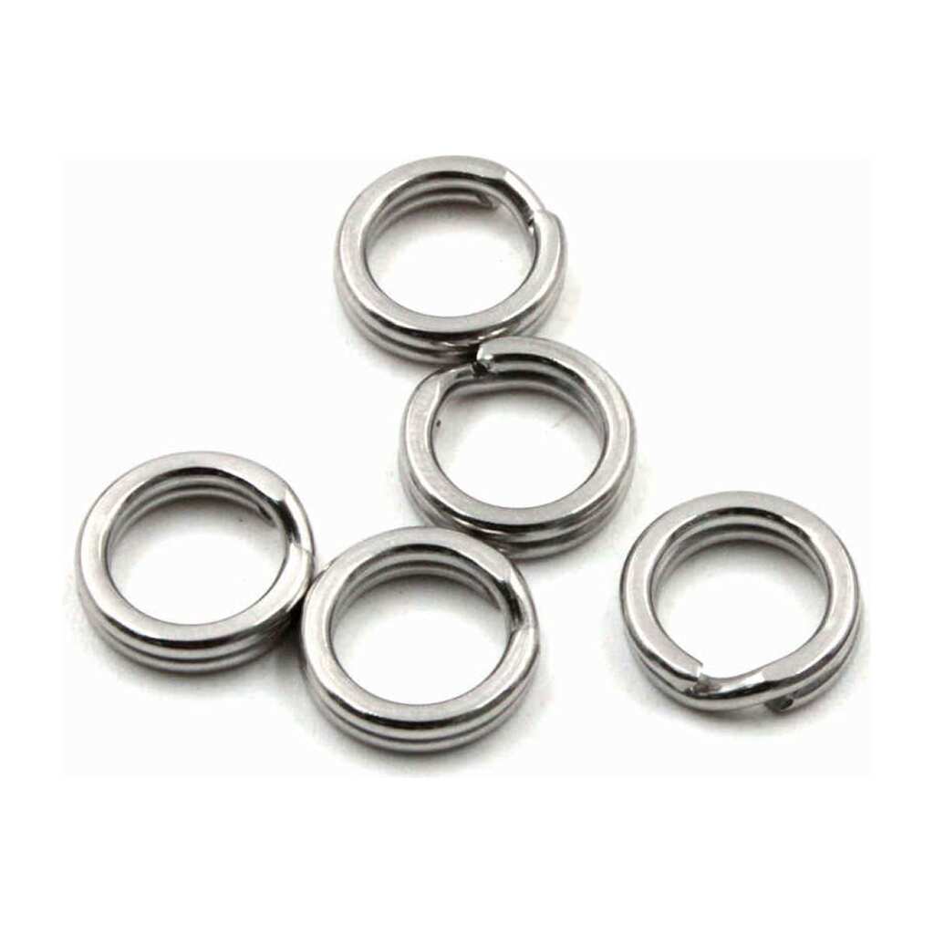Заводное кольцо Namazu ring-a, цвет cr, р. 10, d 4.3 mm, test-3.5 кг, 10 шт N-FT-RA10