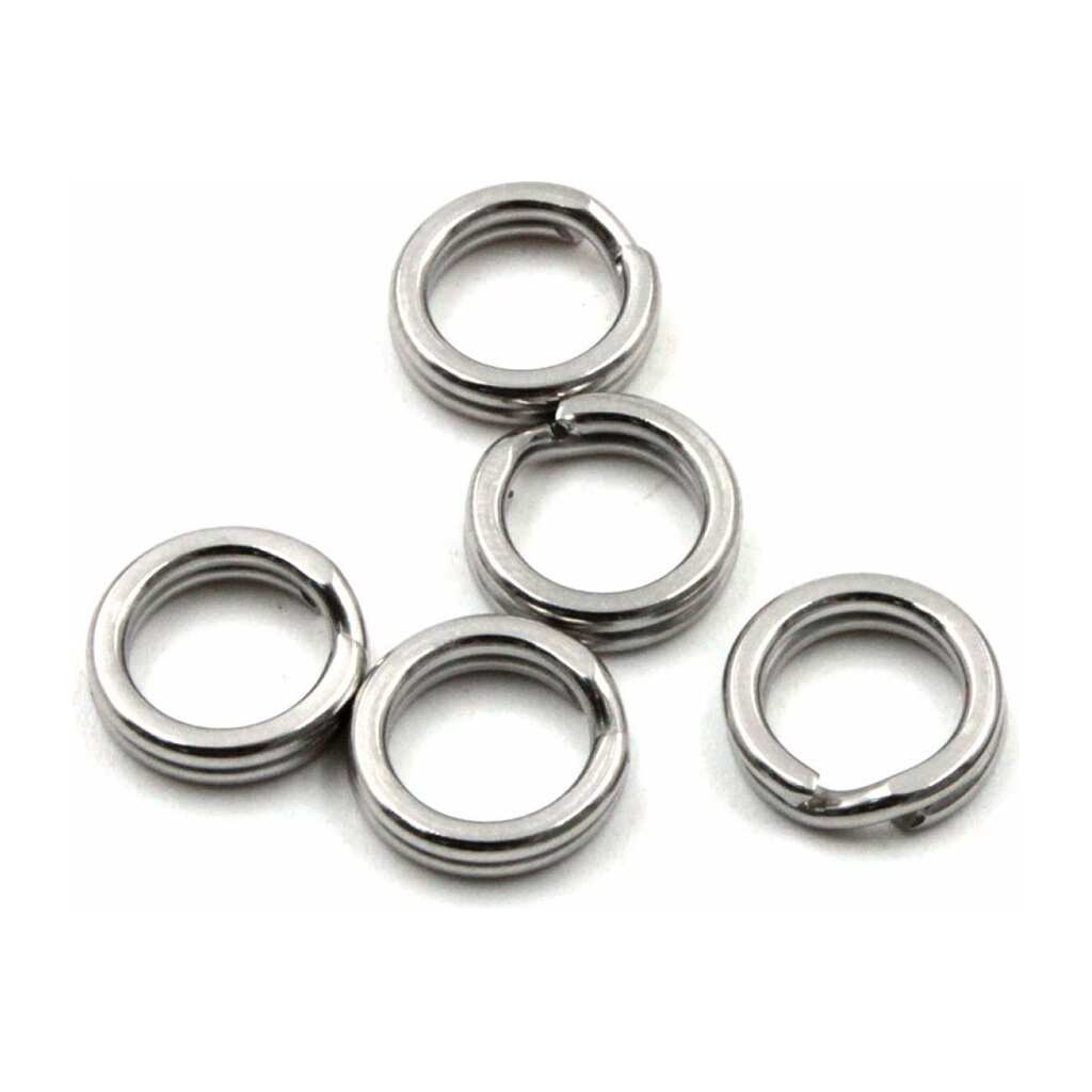 Заводное кольцо Namazu ring-a, цвет cr, р. 6, d 6.3 mm, test-12 кг, 10 шт N-FT-RA6