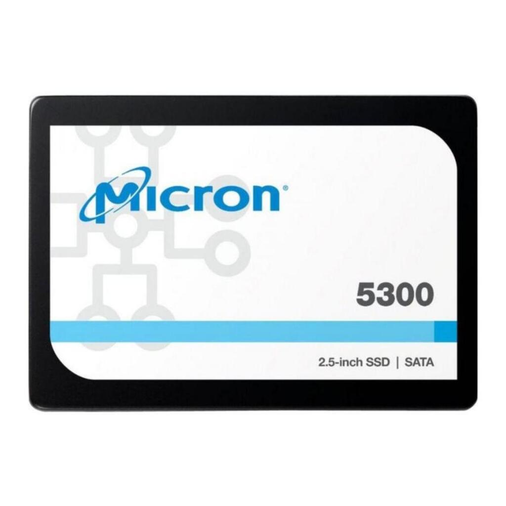 Накопитель SSD Micron 5300MAX 1.92TB 2.5" SATA-III, 3D TLC, R/W 540/520MB/s, DWPD 5, OEM ( MTFDDAK1T9TDT-1AW1ZABYYR)