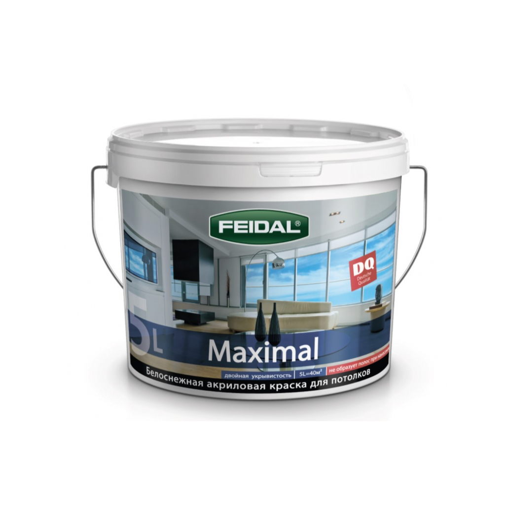 Акриловая краска Feidal Maximal New 5 л 20005