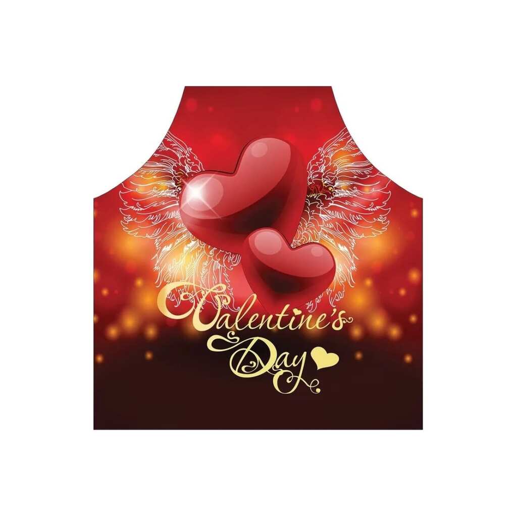 Кухонный фартук JOYARTY День святого Валентина, универсальный размер для женщин и мужчин ap_422627