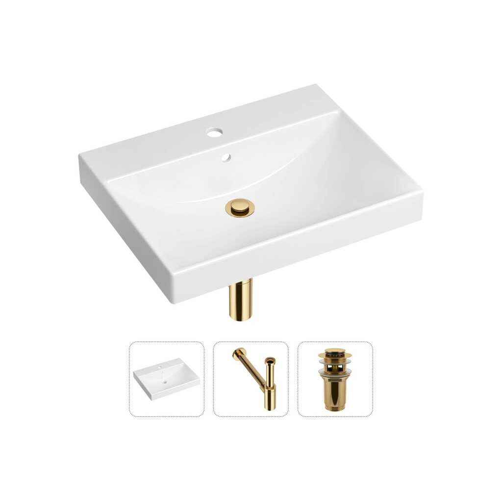 Врезная раковина для ванной, комплект 3 в 1 Lavinia Boho Bathroom Sink 21520550