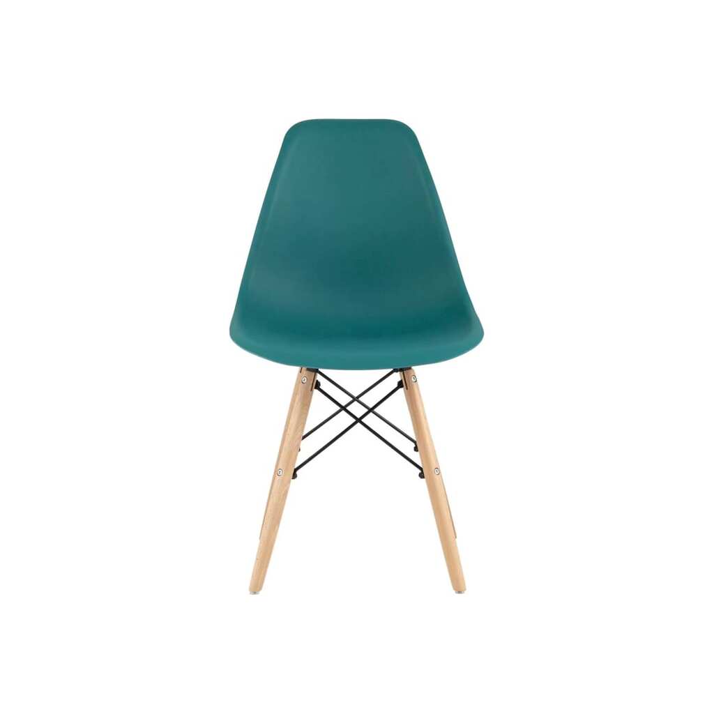 Обеденный стул для кухни Стул Груп dsw style v темно-бирюзовый, разборный фрейм, 4 шт. Y801-V SEAT dark green BOX