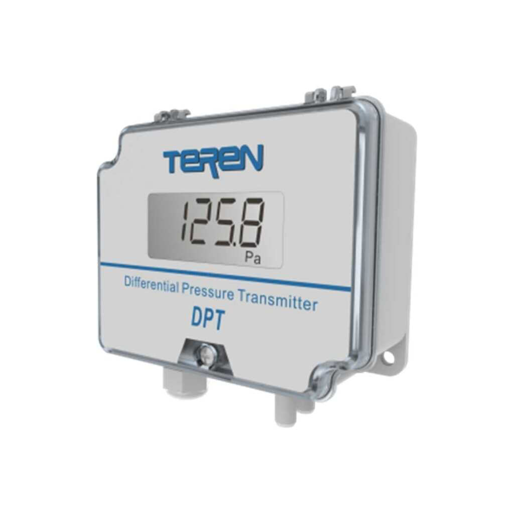 Датчик перепада давления 0-250/500/1000 Pa, 0-10В lcd дисплей Teren DPT311