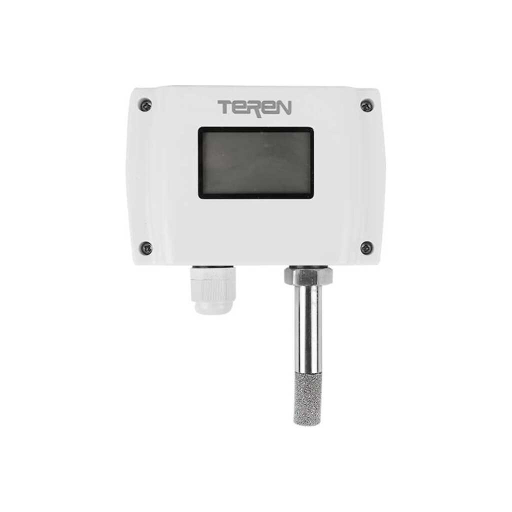 Накладной датчик температуры и влажности 0-10В RH/temp. output 0-100C LCD дисплей Teren H3N211201