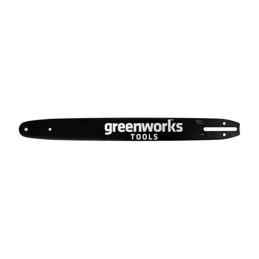 Шина для аккумуляторной цепной пилы 60V, 40 см GreenWorks 2948707