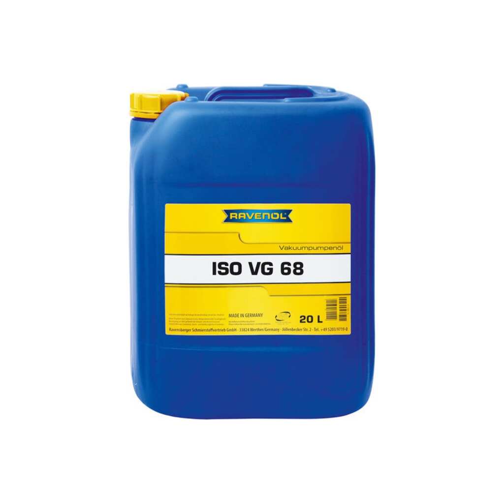 Вакуумное масло Vakuumpumpenöl ISO VG 68 20 л RAVENOL 1330706-020-01-999