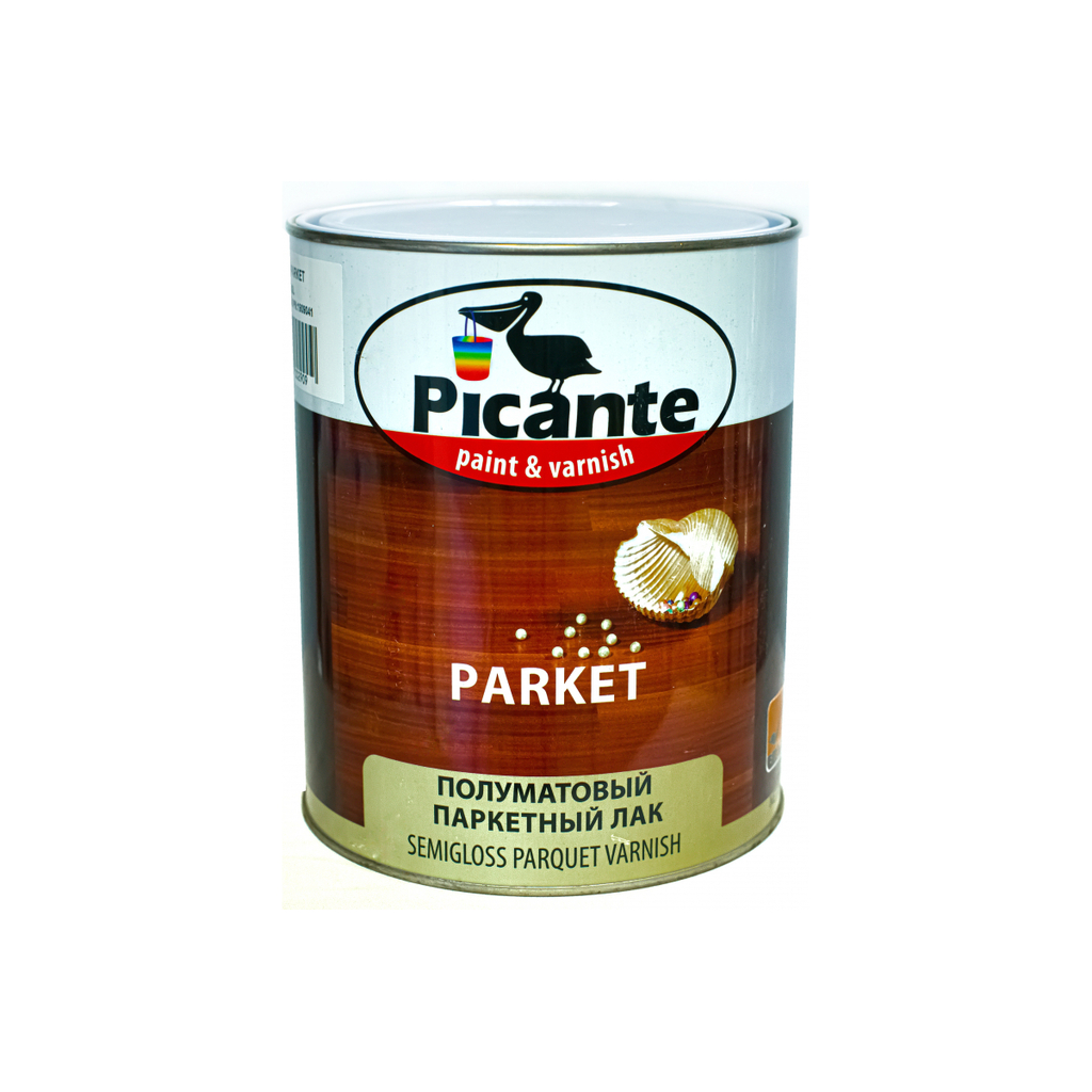 Паркетный лак Picante Parket полуматовый 2,5кг 43010.GL