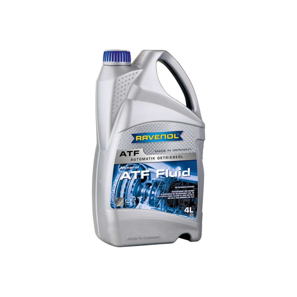 Трансмиссионное масло RAVENOL ATF Fluid, 4л new 1213101-004-01-999