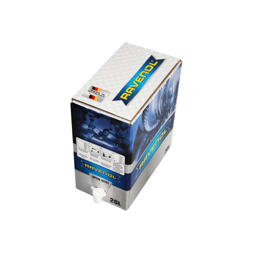 Трансмиссионное масло RAVENOL ATF DSIH 6, 20л ecobox 1211133-B20-01-888