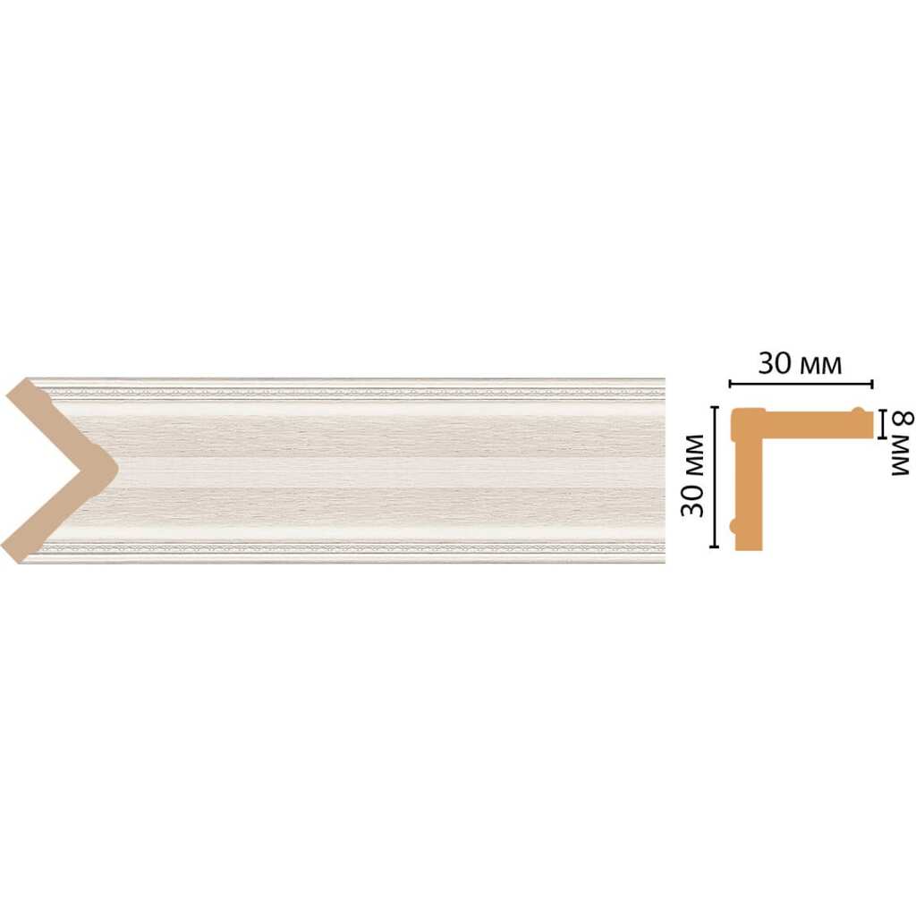 Угол Decomaster ДМ 30x30x2400 мм 116-14