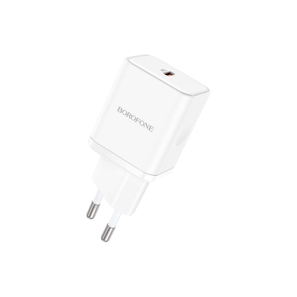 СЗУ Borofone bn6 field 1xusb-c pd20w, 3a (белый) 0L-00055159