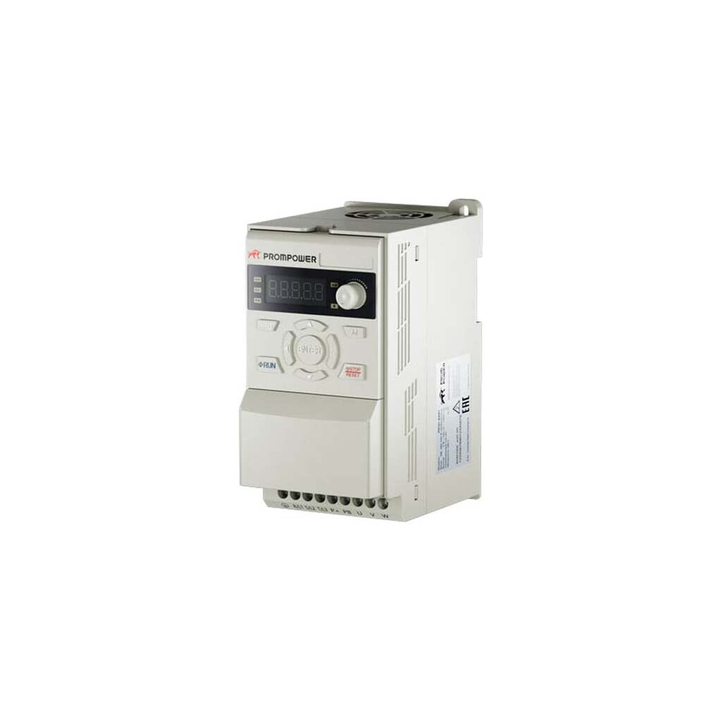 Преобразователь частоты Prompower pd101-a4007 380в, 3а, 0,75квт PD101A4007