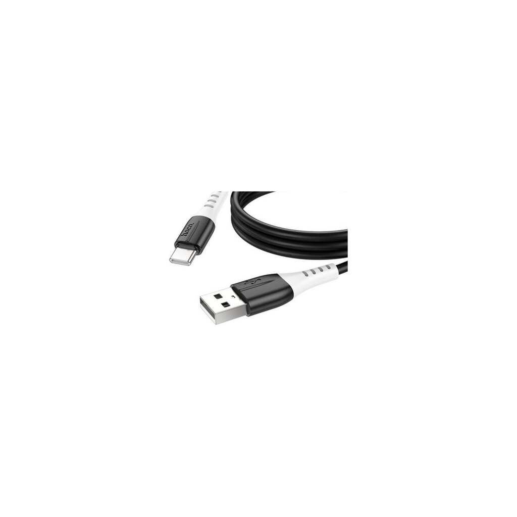 Usb кабель Hoco x82 type-c, 3а, 1м, силикон (черный) 0L-00055150