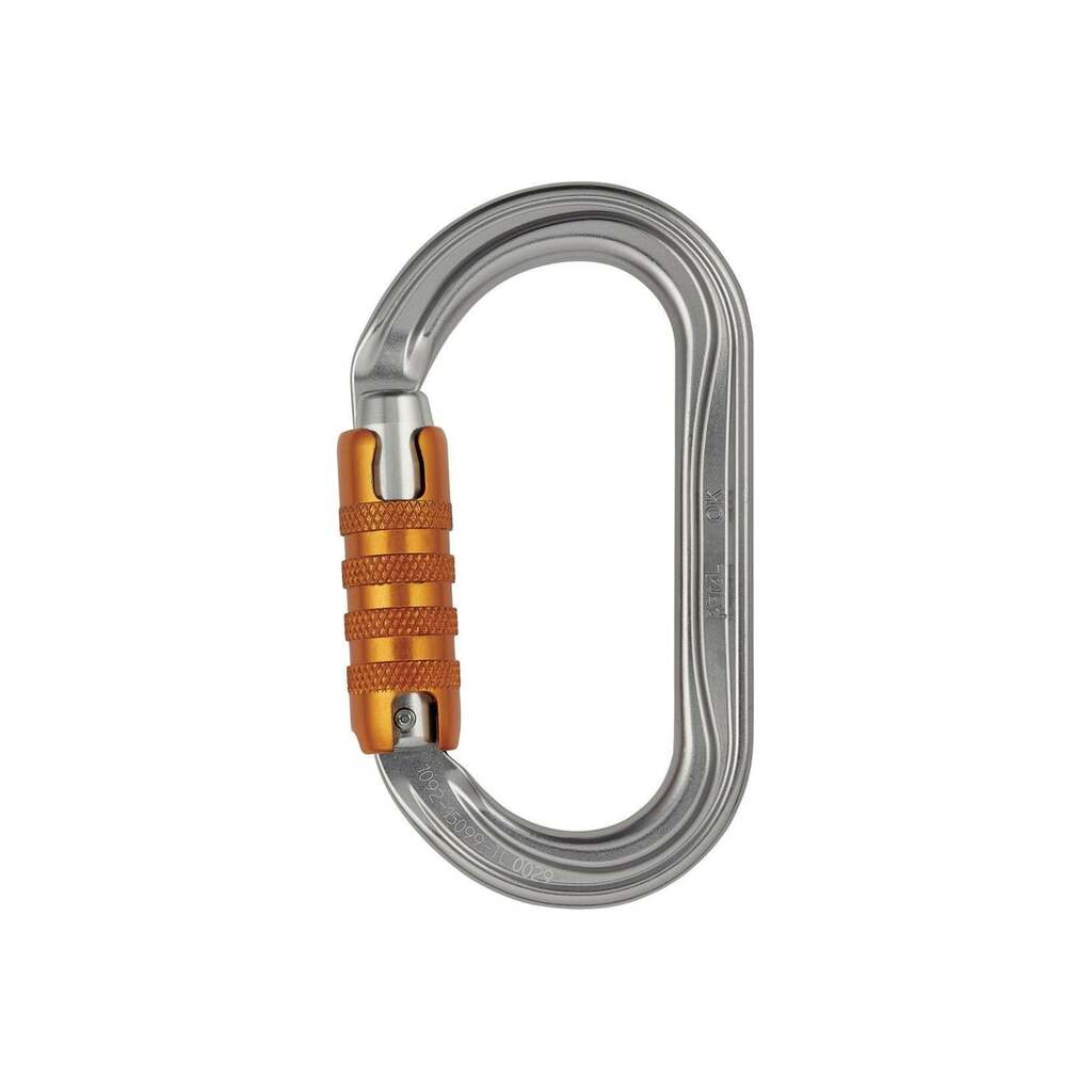 Овальный карабин с муфтой Petzl OK TRIACT-LOCK M33A TL