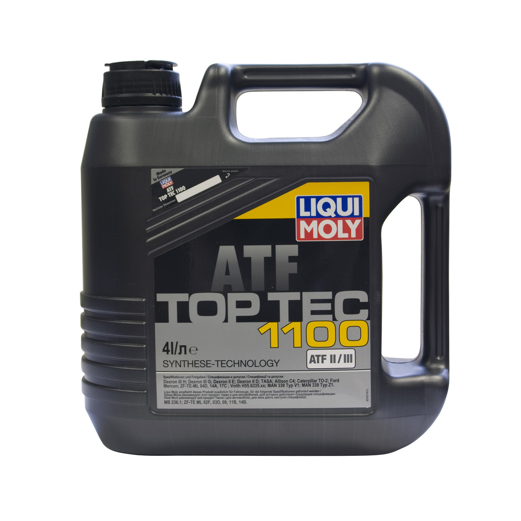 НС-синтетическое трансмиссионное масло для АКПП LIQUI MOLY Top Tec ATF 1100 4л 7627