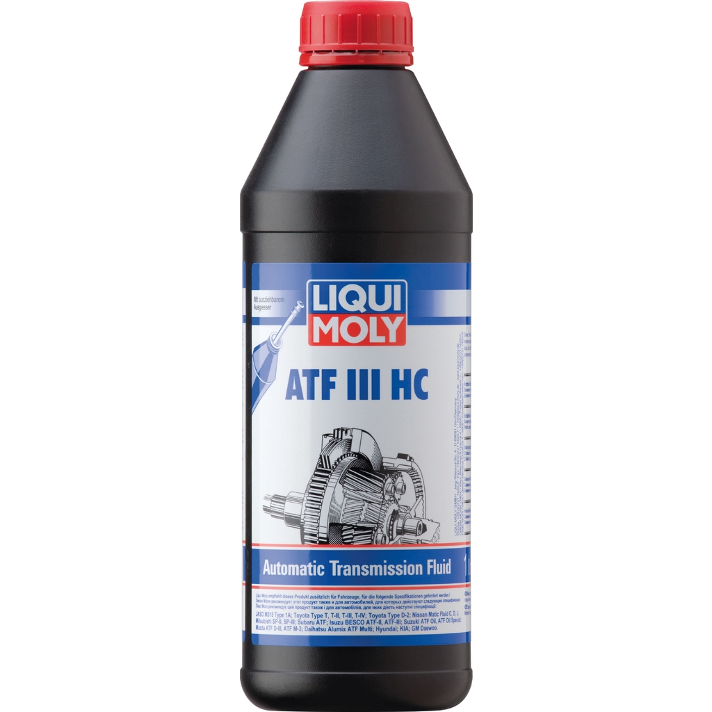 НС-синтетическое трансмиссионное масло для АКПП LIQUI MOLY ATF III HC 1л 3946