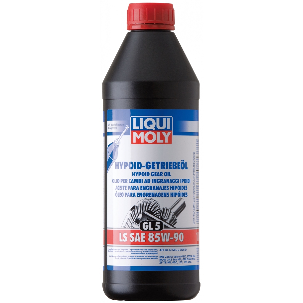 Минеральное трансмиссионное масло LIQUI MOLY Hypoid-Getriebeoil LS 85W-90 GL-5 1л 8039