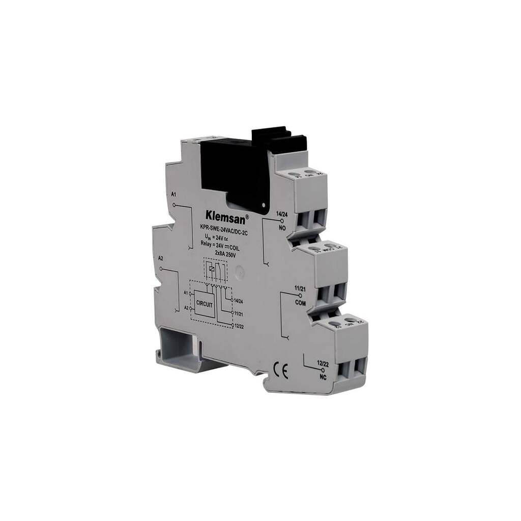 Колодка для интерфейсного реле Klemsan KPR-SWF-230VAC/DC-2C (RELAY SOCKET); 10 шт. 0.0.0.2.272627