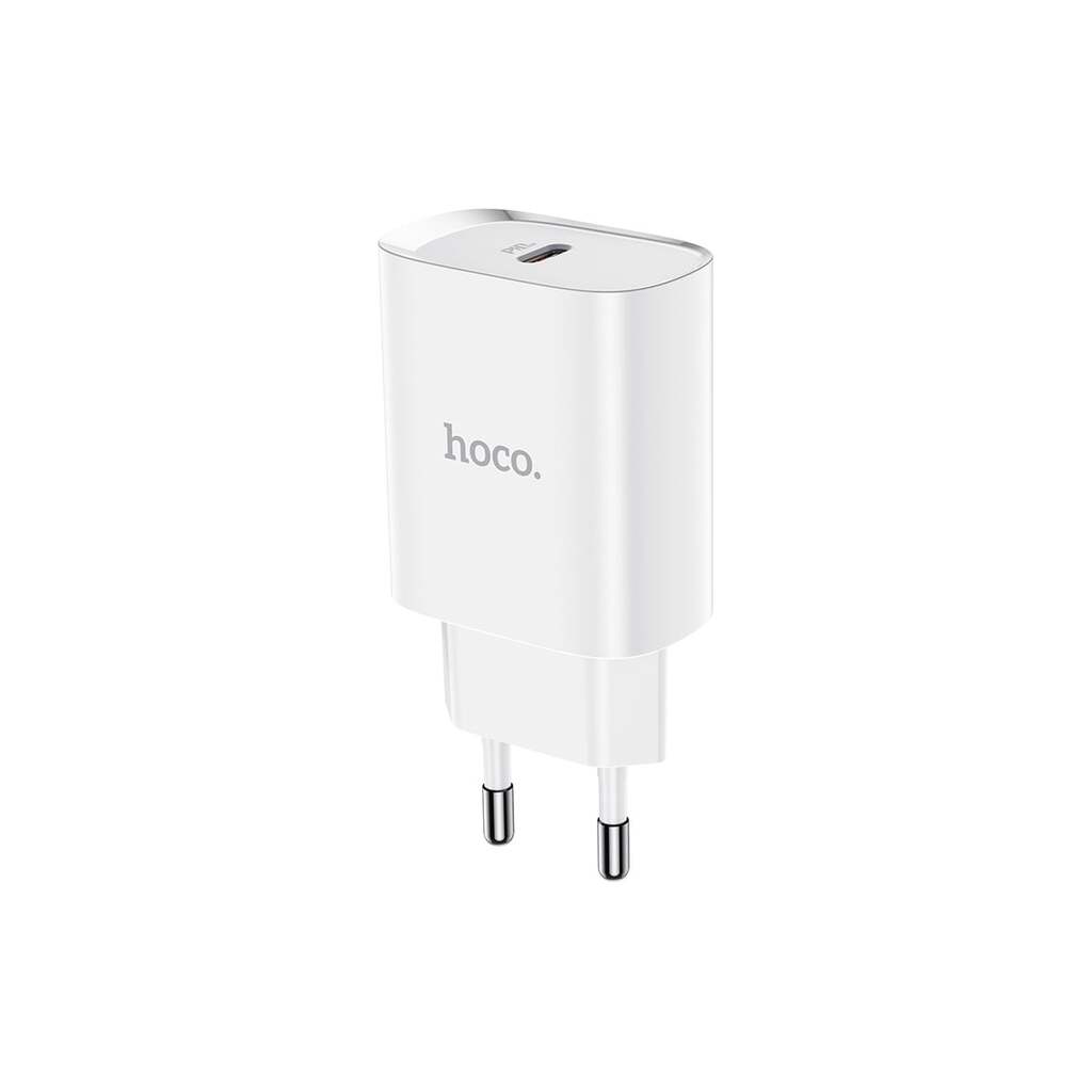 Сетевое зарядное устройство Hoco n14 1xusb-c, 3а, pd20w, (белый) 0L-00050617