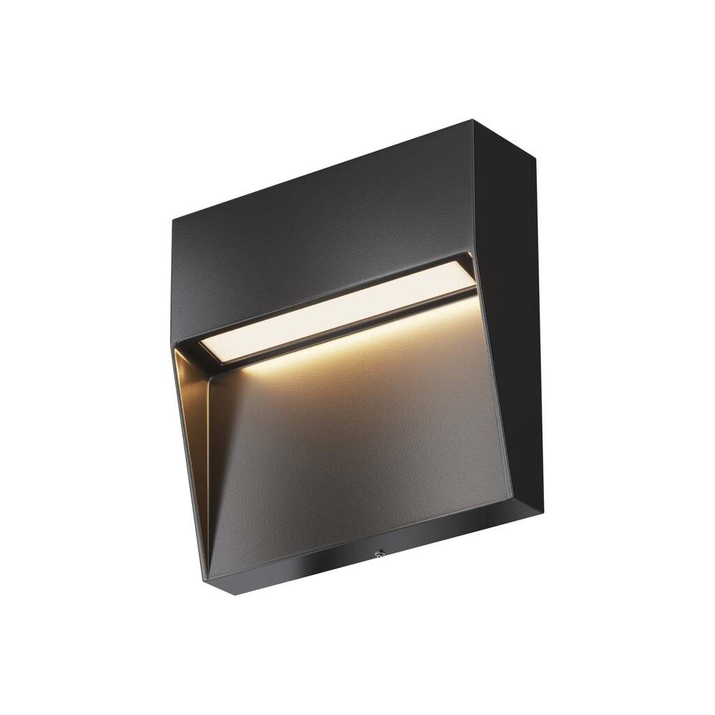 Подсветка для лестниц MAYTONI outdoor mane led 3w алюминий и пластик черный O047SL-L3B3K