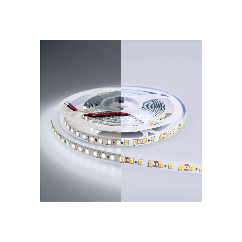 Светодиодная лента Eleganz Standard 2835 120 LED 9.6W/M 12V холодная 6000К EL-SS-96W