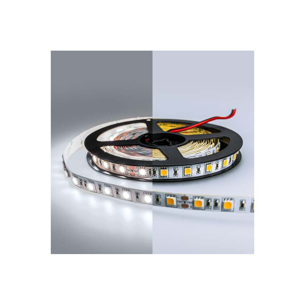 Светодиодная лента Eleganz LUX 24V 5050 60 LED 14,4W/M Холодная 6000К EL-24V-14W