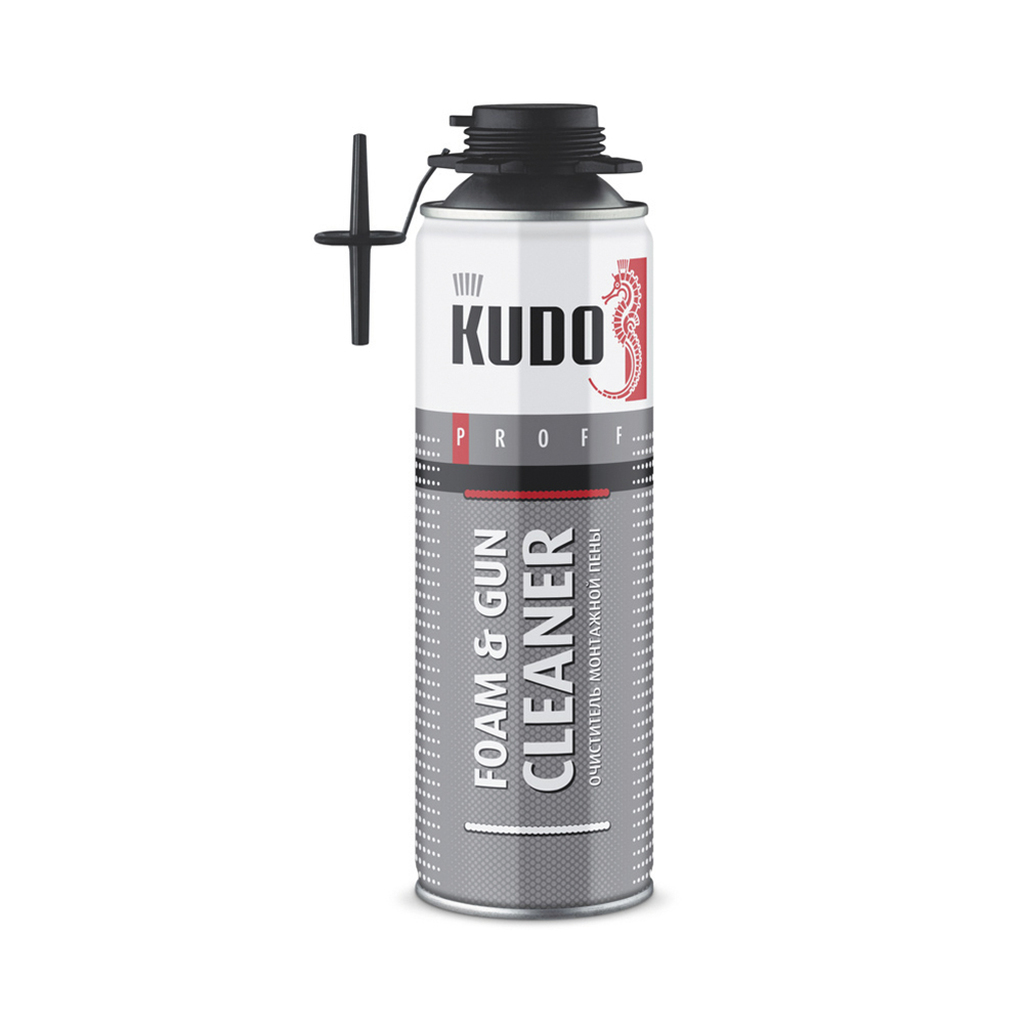 Профессиональный очиститель монтажной пены Kudo Foam&Gun cleaner, 650 мл KUPP06C