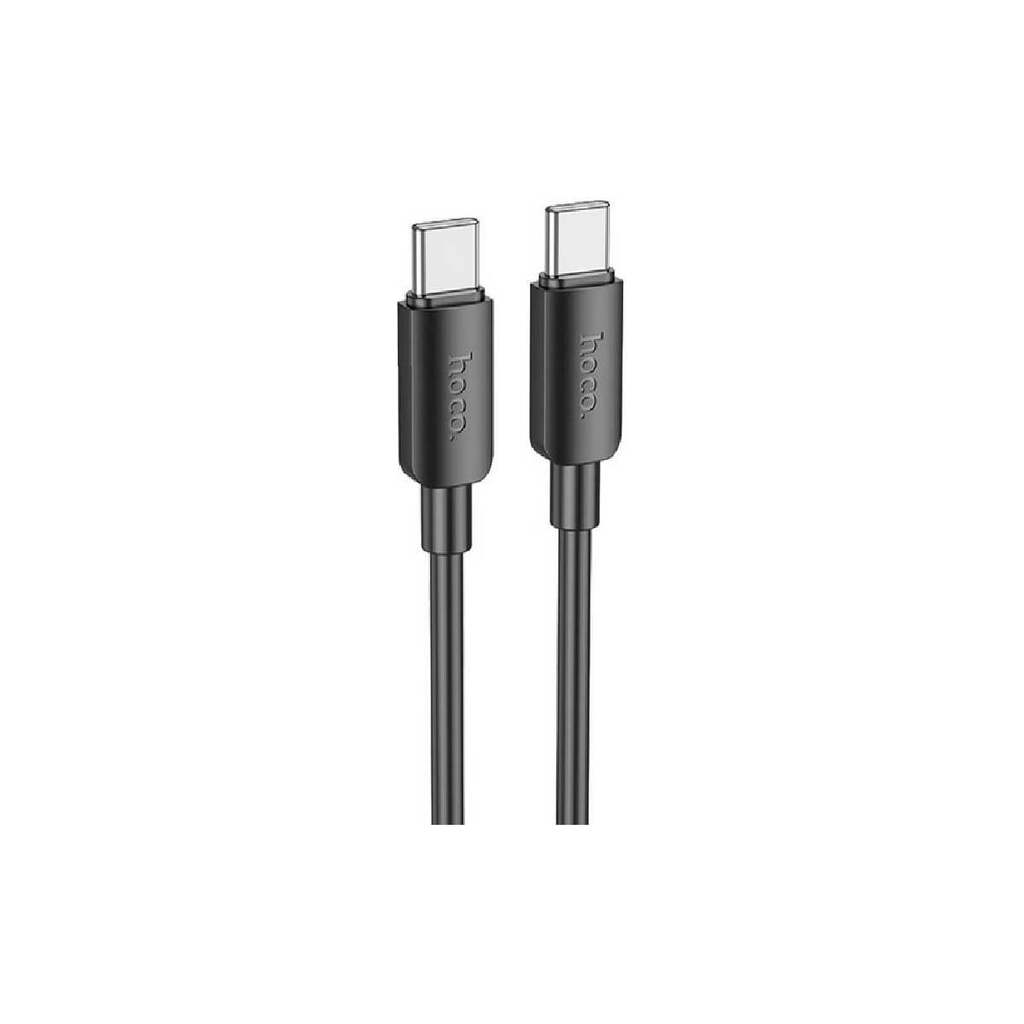 Usb-c кабель Hoco x96 hyper type-c, 3а, pd60w, 1м, pvc (черный) 0L-00058901