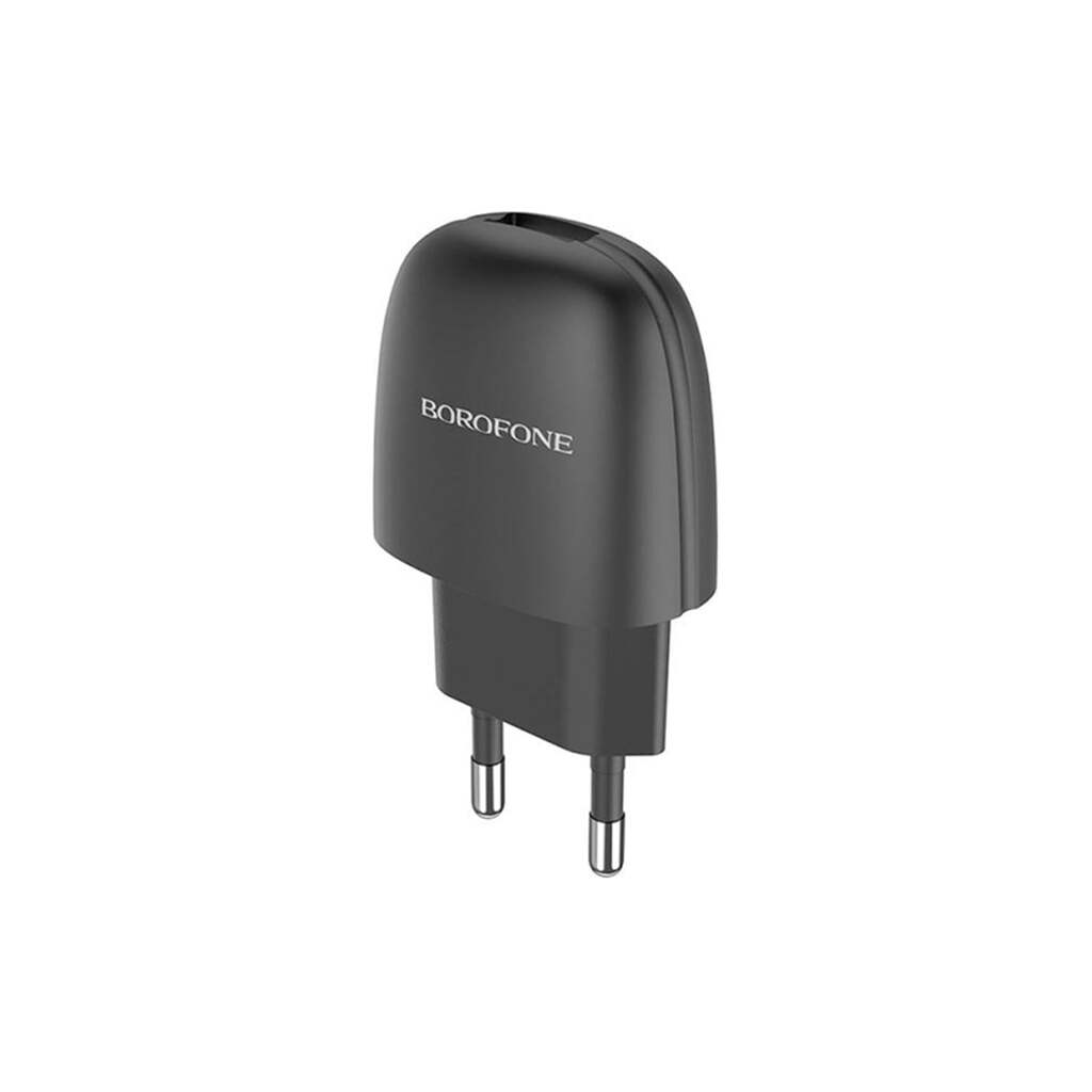 Сетевое зарядное устройство Borofone ba49a vast power 1xusb, 2.1а, черный 0L-MG-WF317