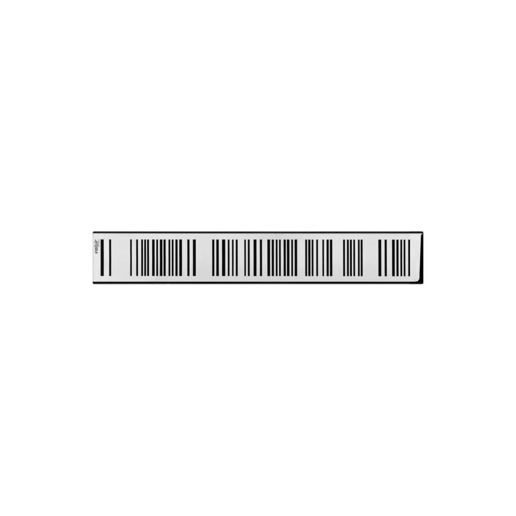 Решетка для душевого трапа под плитку Valsir хром глянцевый BARCODE VS0701974