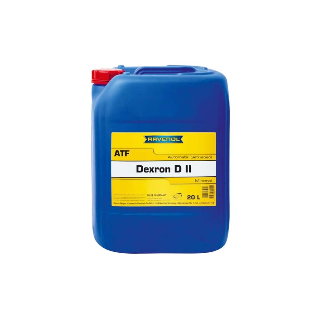 Масло трансмиссионное ATF Dexron DII new 20 л RAVENOL 1213102-020-01-999