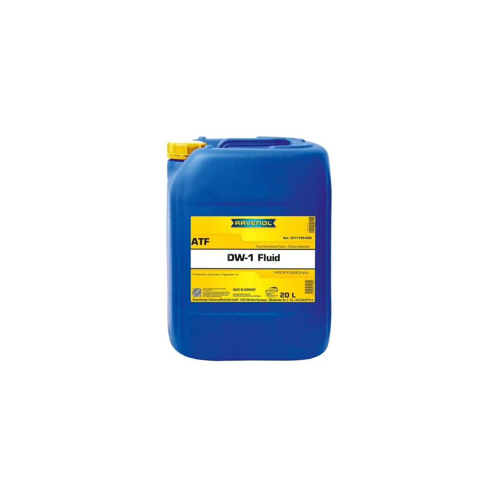 Трансмиссионное масло RAVENOL ATF DW-1 Fluid, 20л 1211125-020-01-999