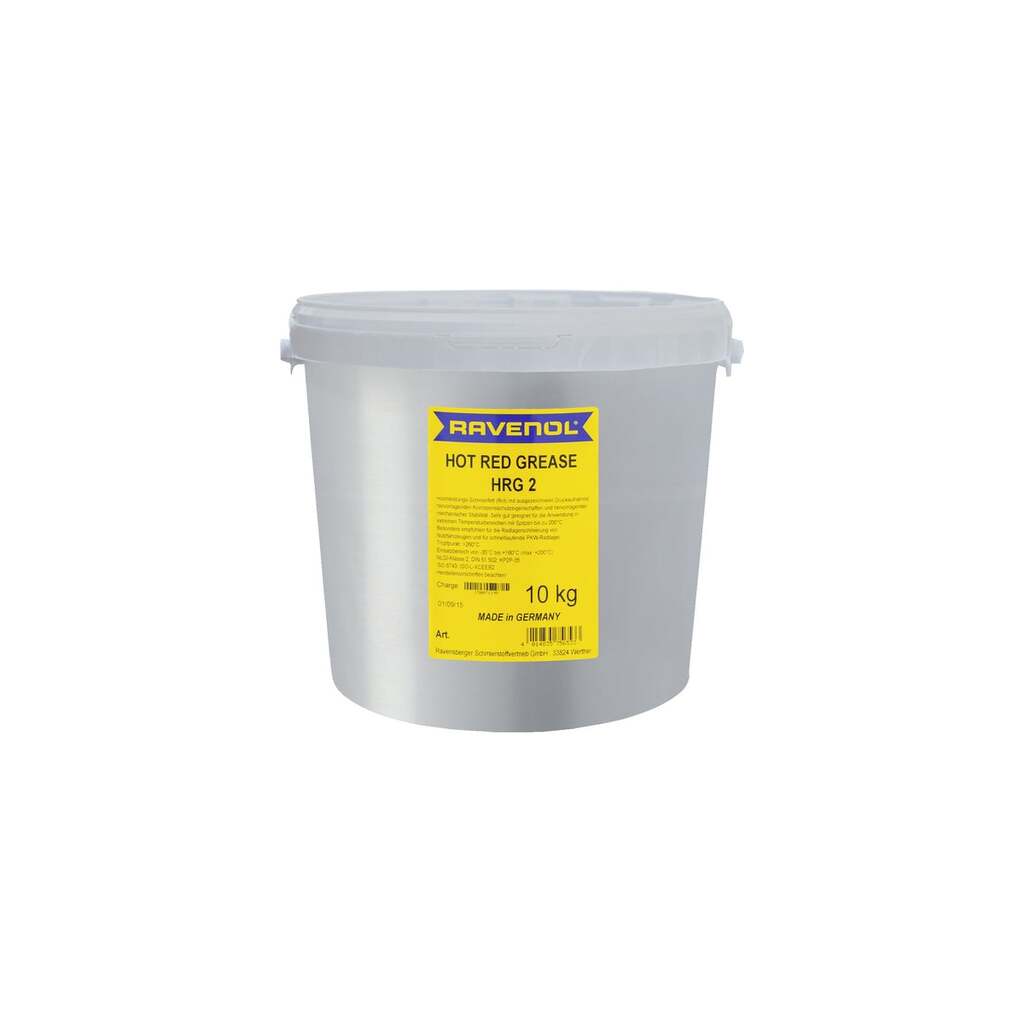 Смазка RAVENOL Hot Red Grease HRG 2, 10 кг 1340121-010-03-999