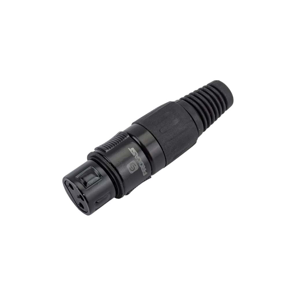 Разъем PROCAST cable XLR6/Female XLR female, черный НФ-00000430