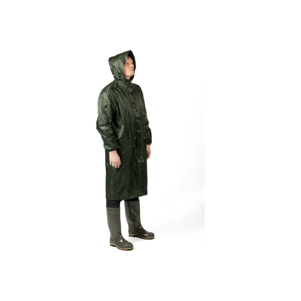 Плащ-дождевик из ПВХ Jeta Safety хаки, р. XXL/54-56 JRC-101g-XXL