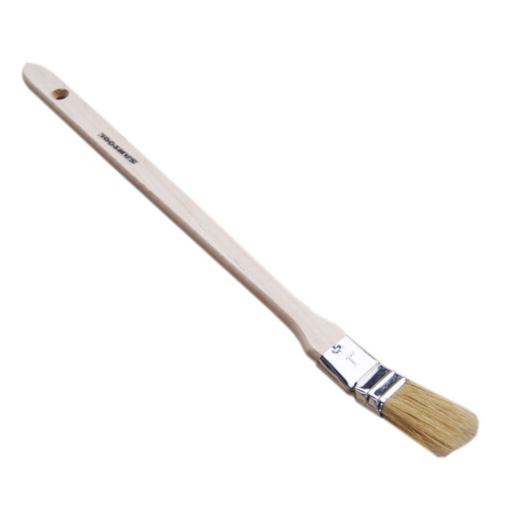 Радиаторная кисть SANTOOL 1 с деревянной ручкой 010140-012-010