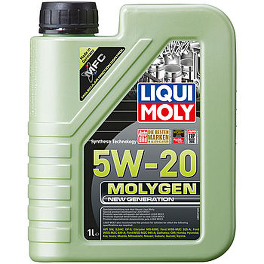 НС-синтетическое моторное масло LIQUI MOLY Molygen New Generation 5W-20 1л 8539