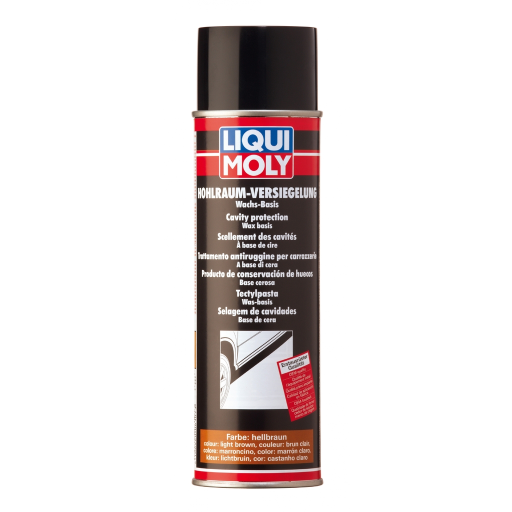 Антикор для пустот кузова воск (светло-желтый) 0,5л LIQUI MOLY Hohlraum-Versiegelung-Spray hellbraun 6107