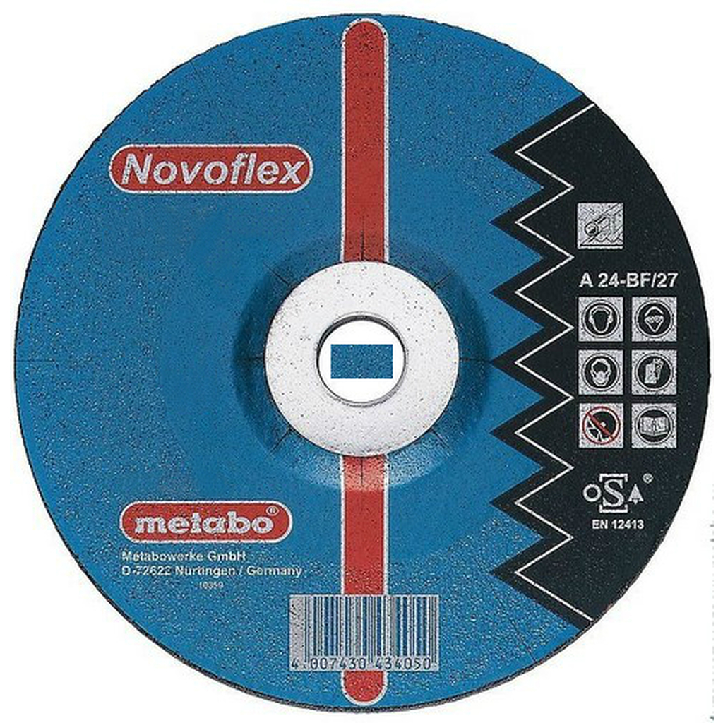 Круг обдирочный по стали Novoflex SP (150x6х22.2 мм) Metabo 617137000