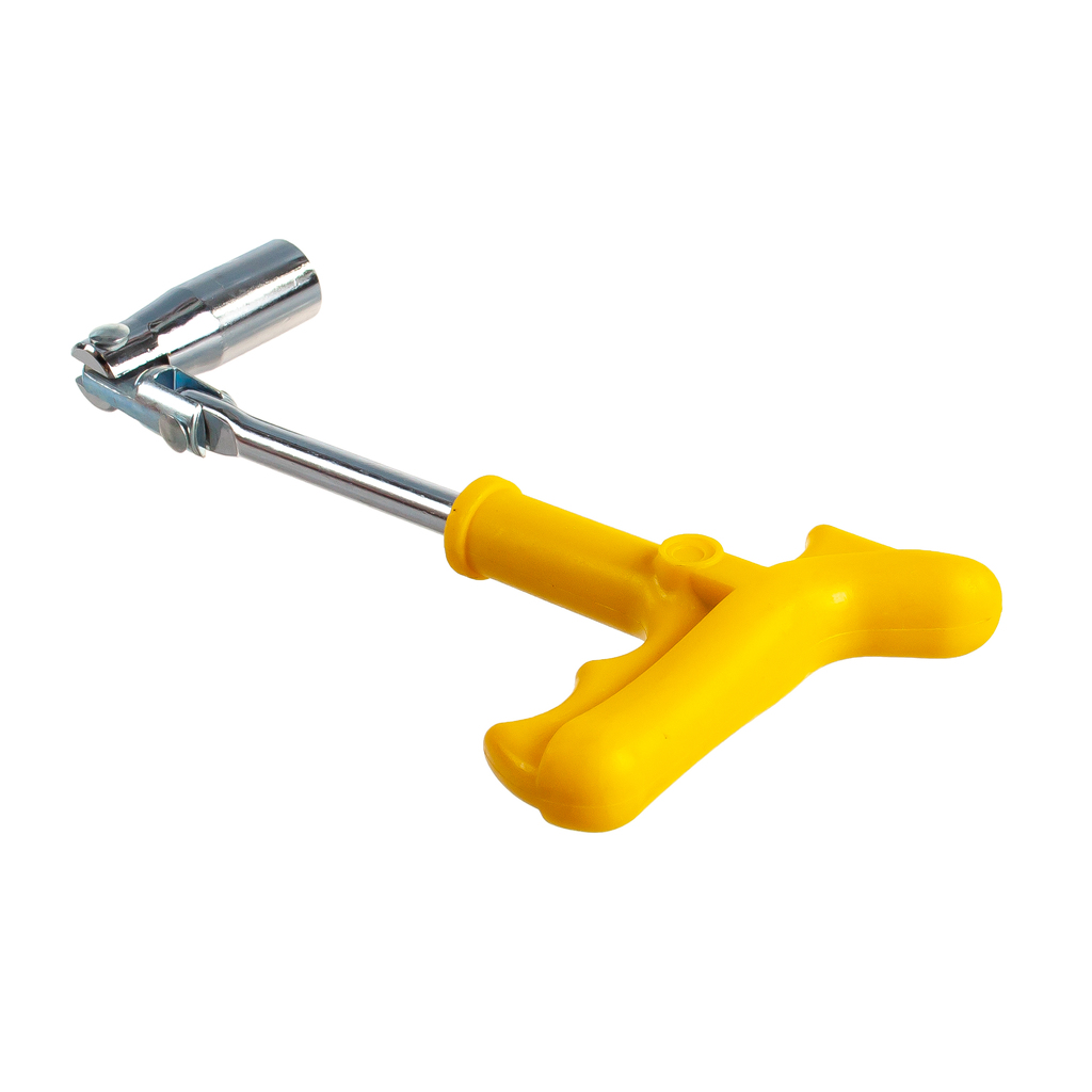 Свечной ключ с карданом усиленный SKYWAY S04301001