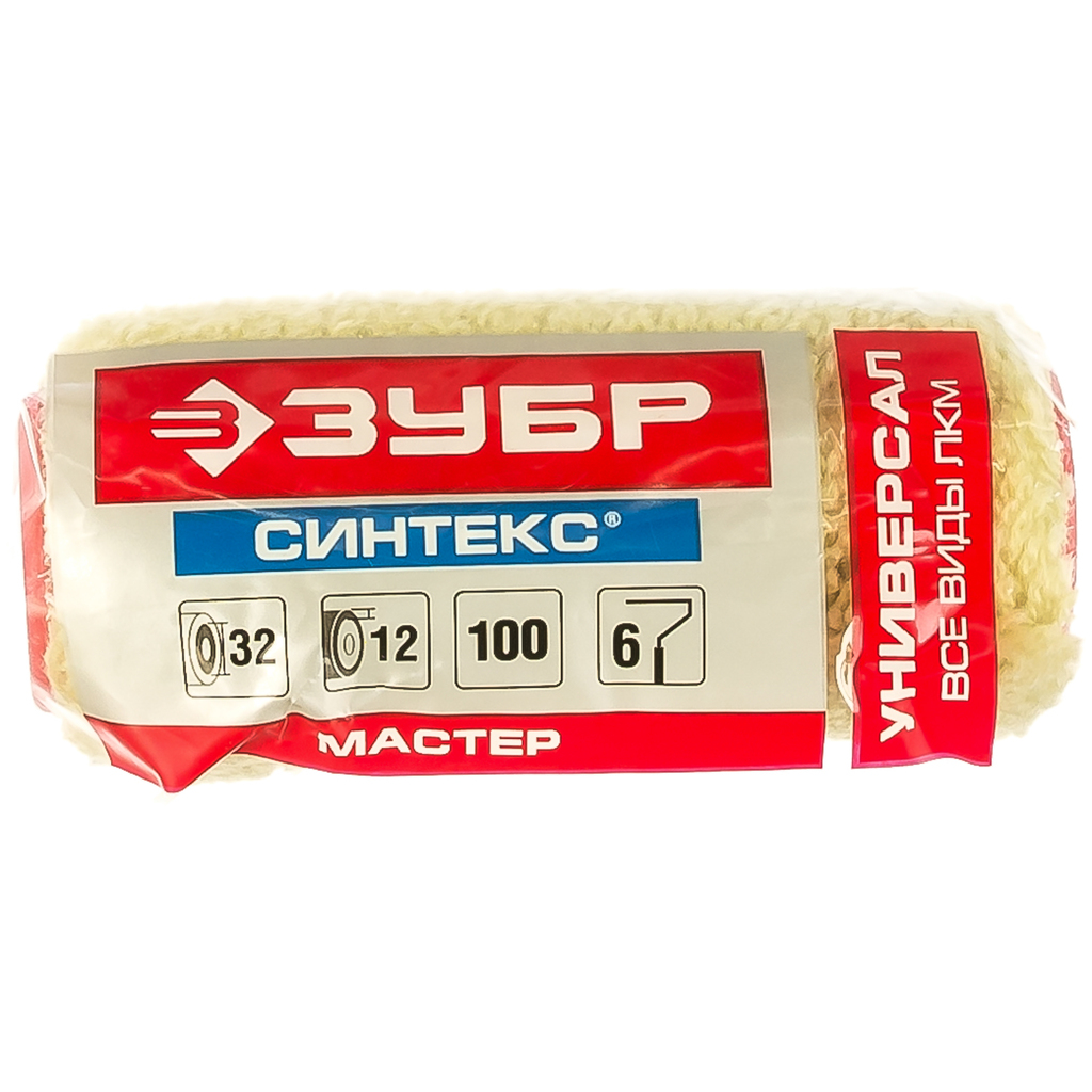 Миди-ролик 30х100 мм ЗУБР СИНТЕКС 02503-10